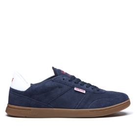 Supra Mens ELEVATE Navy/Gum Low Top Shoes | CA-34976